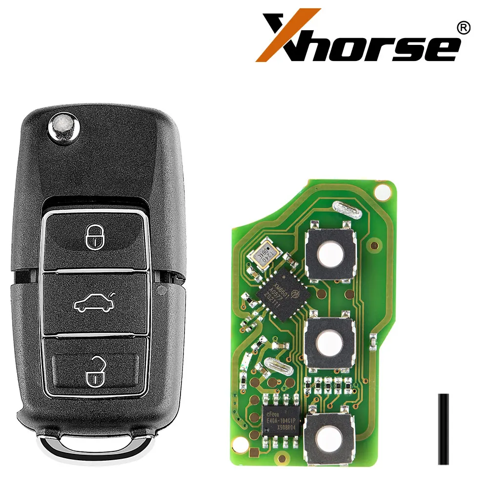 Xhorse VVDI Wire Remote Key XKLKS0EN XKKF02EN muslimate XKFO01EN XKDS00EN XKTO01EN XKKF21EN XKKF20EN versione inglese 5 pz/lotto