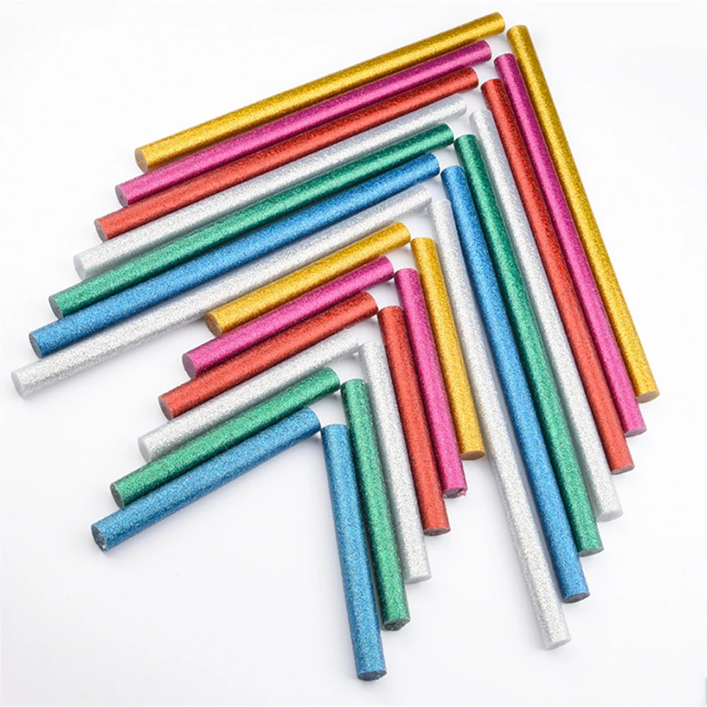 Colorful Hot Melt Glue Stick High Viscosity Silicone Stick 7MM Handmade DIY Glue Rods Silicone Bars For Gun 11mm