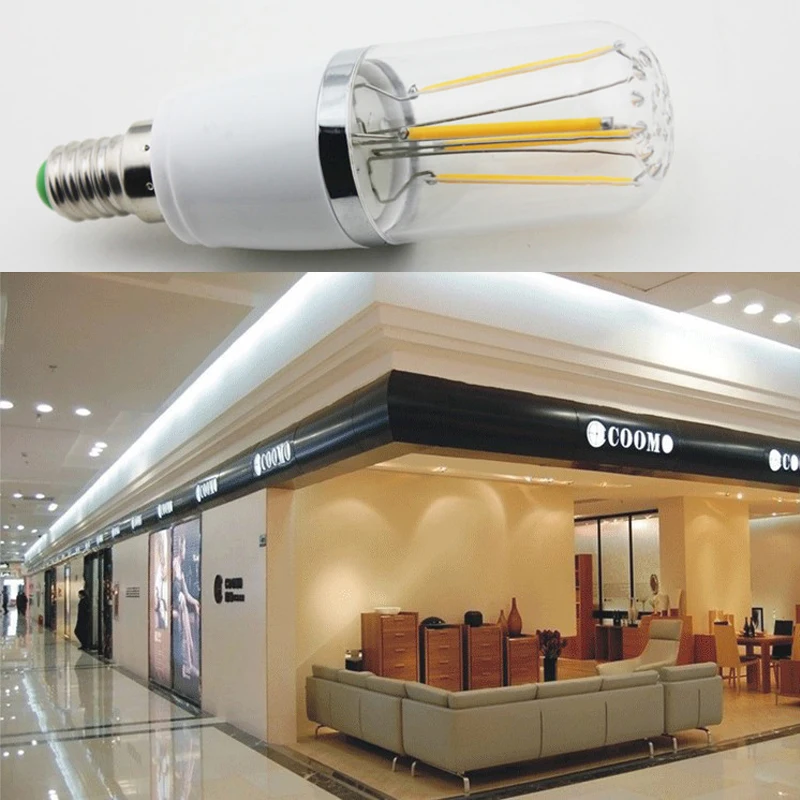 LED 필라멘트 전구, 조도 조절식 B22 총검 교체, 백열 램프, E14, E27, 3W, 4W, 6W, 30W, 40W, 60W, 220V, 110V, DC 12V