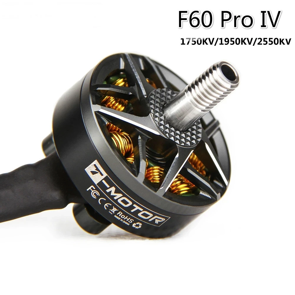 New T-Motor F60 Pro IV IIII Generation 4 2207 1950KV 2550KV 5-6S Brushless Motor T5146 T5150 Props for RC FPV Racing Drone