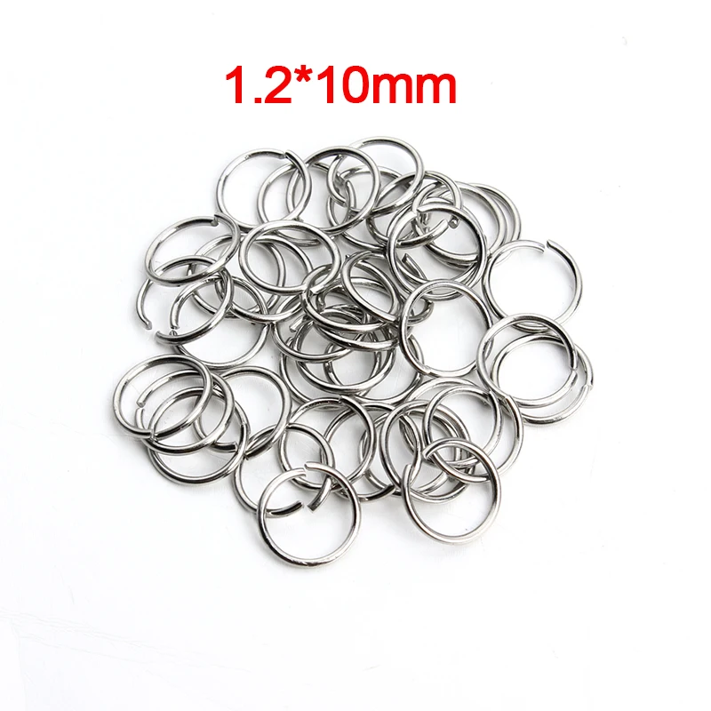 Louleur Hohe Qualität Edelstahl Offenen Jump Ring Runde Gold Farbe Split Ringe Für Diy Schmuck Machen Erkenntnisse Großhandel