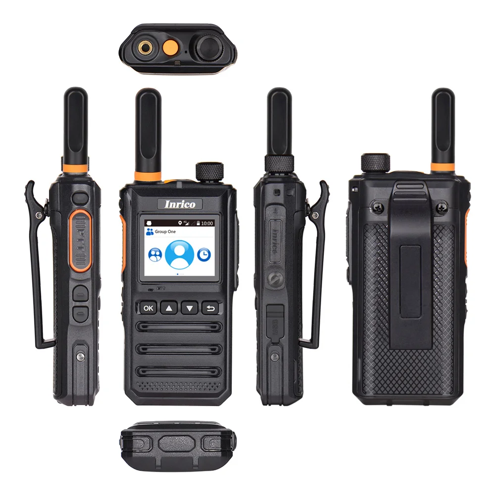 Imagem -03 - Walkie Talkie Militar sem Fio Android 8.1 Rede 4g Longo Alcance Longa Resistência Rádio Poc com Gps Bluetooth Wi-fi Inlina-t640a