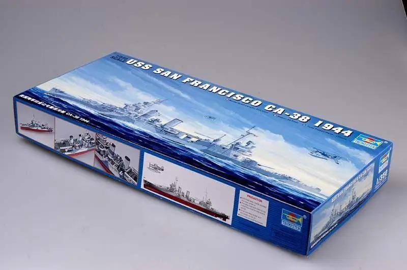 

Trumpeter 1/350 05310 USS San Francisco CA-38 1944 Model Kit