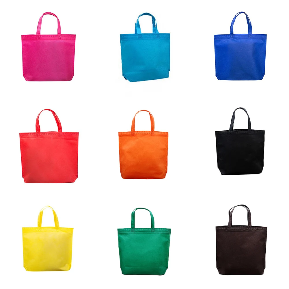 Reusable Shopping Bag Foldable Tote Grocery Bag Large Capacity Non-Woven Travel Storage Eco Bags Women Shopping Handbag