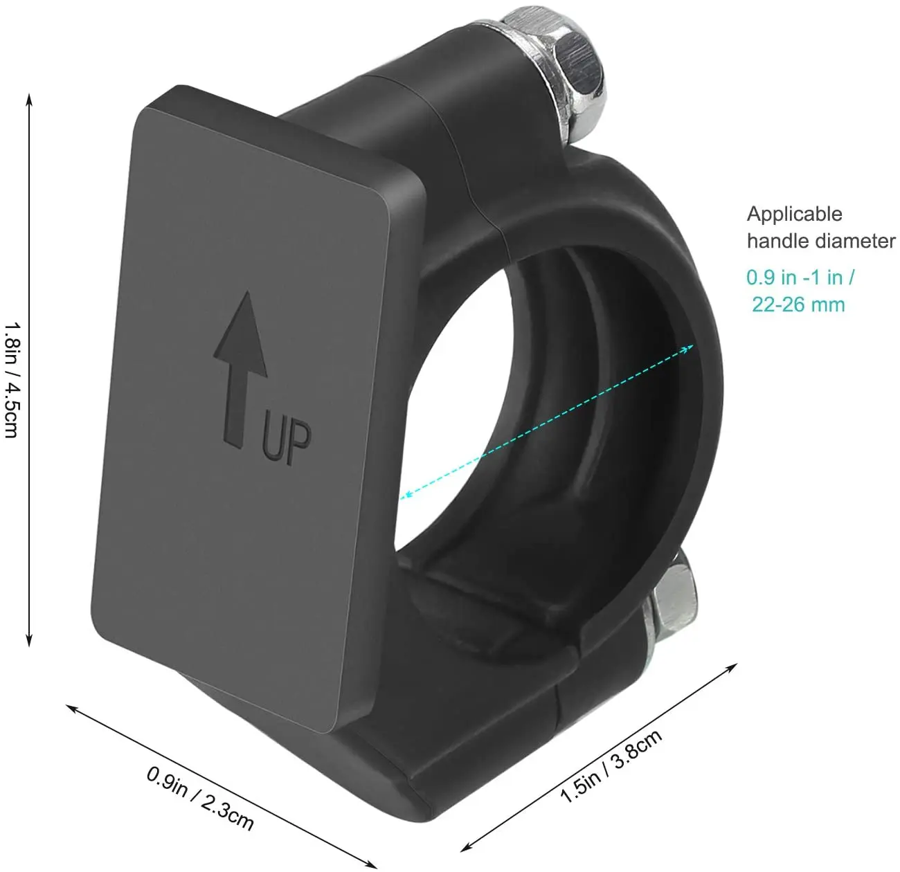 Gear Indicator Holder Universal Motorcycle Speed  Display Bracket fit 22mm-26mm for Honda Yamaha Kawasaki Ducati