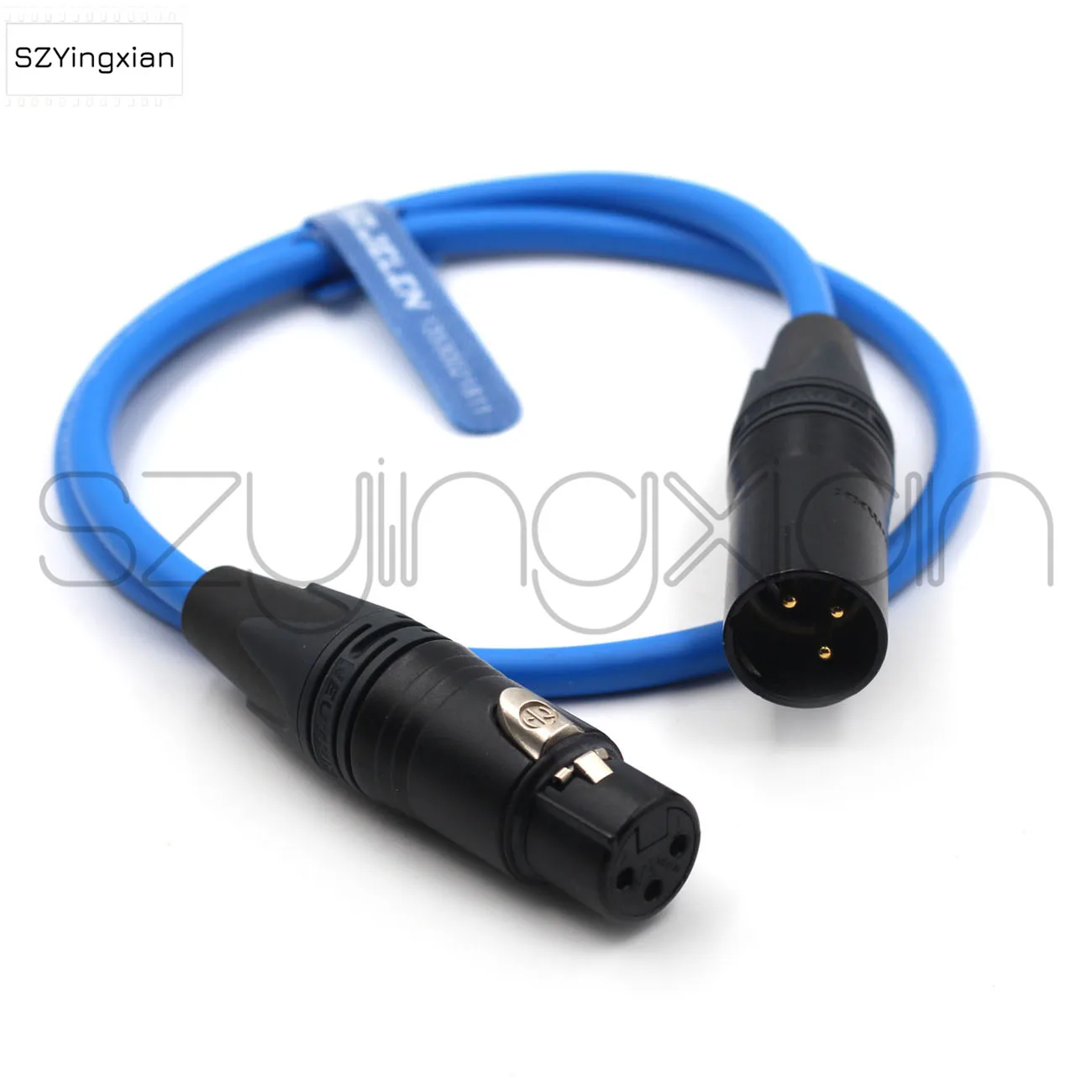 XLR3 Pin Male To XLR3 Pin Female Audio Cable, Used For Recording Equipment, Condenser Microphones. XLR Radio Equipment