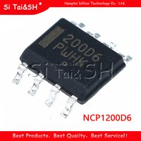 5PCS 200D6 NCP1200D6  SOP-8