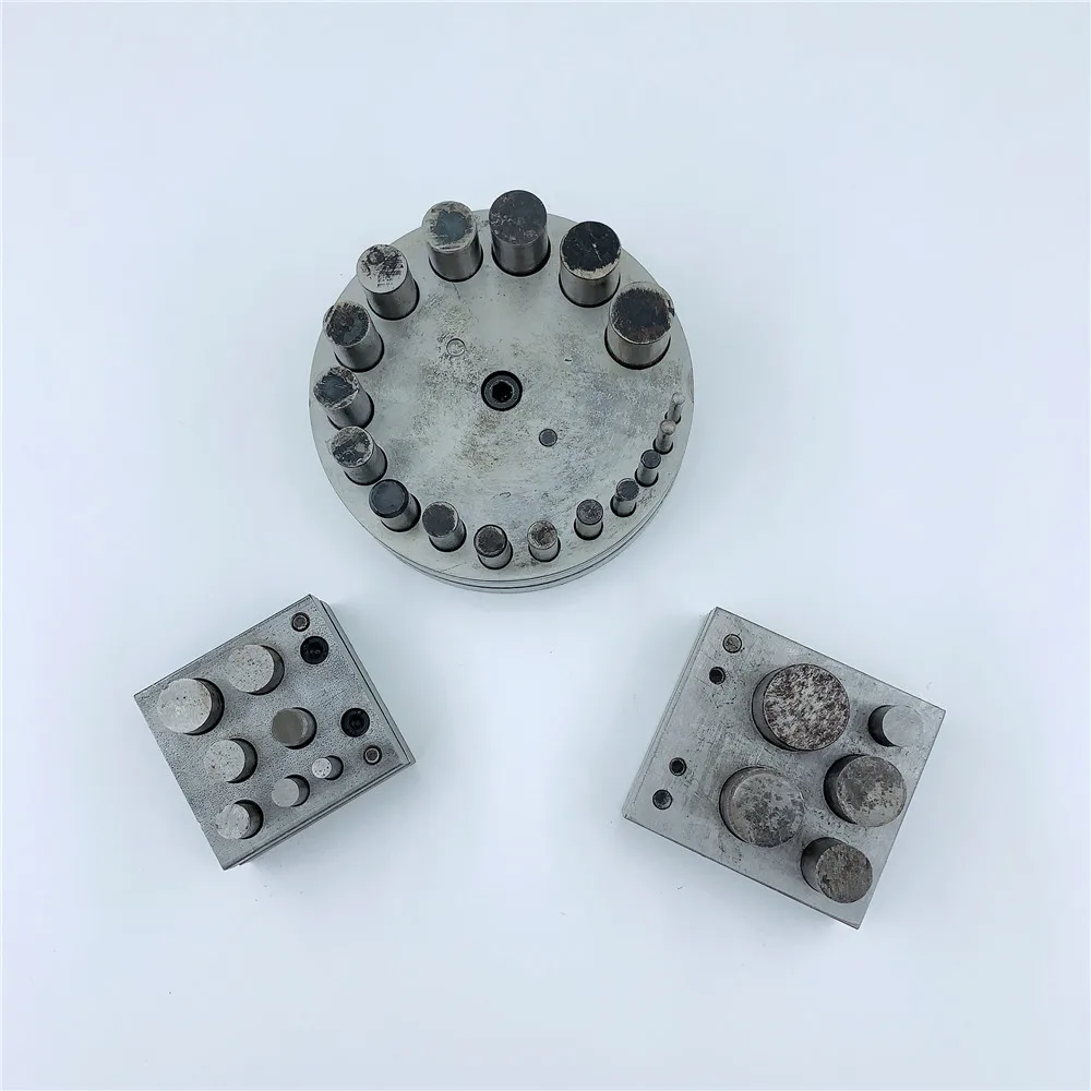 

Disc Cutter Circle 5/17 hole Jewelry Punches Holes high-density steel Round Set Jewelry Making Metal Cutting Forming Pendant