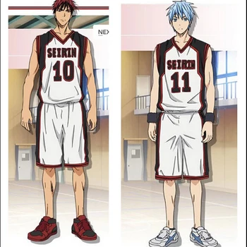 3D Kuroko No Basuke Aomine Daiki 코스프레 패션, 여성 남성 10, 11 Kuroko No Basket 코스프레 셔츠 반바지 세트 