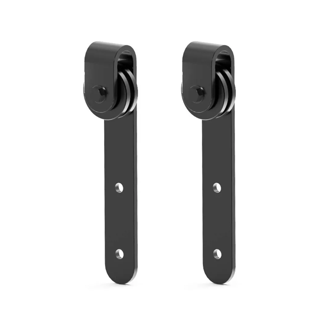 1 Bộ Tủ Trượt Kho Thóc Cửa Phần Cứng Bộ Siêu Mini Cửa Trượt Phần Cứng Phần Cứng Bộ Đầu Gắn Móc Treo Theo Dõi Tủ Quần Áo