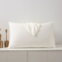 60S High Quality Egyptian Cotton Pillow Case Solid Color Home Hotel Bedding Pillow Cover Brief Style Pillowcase