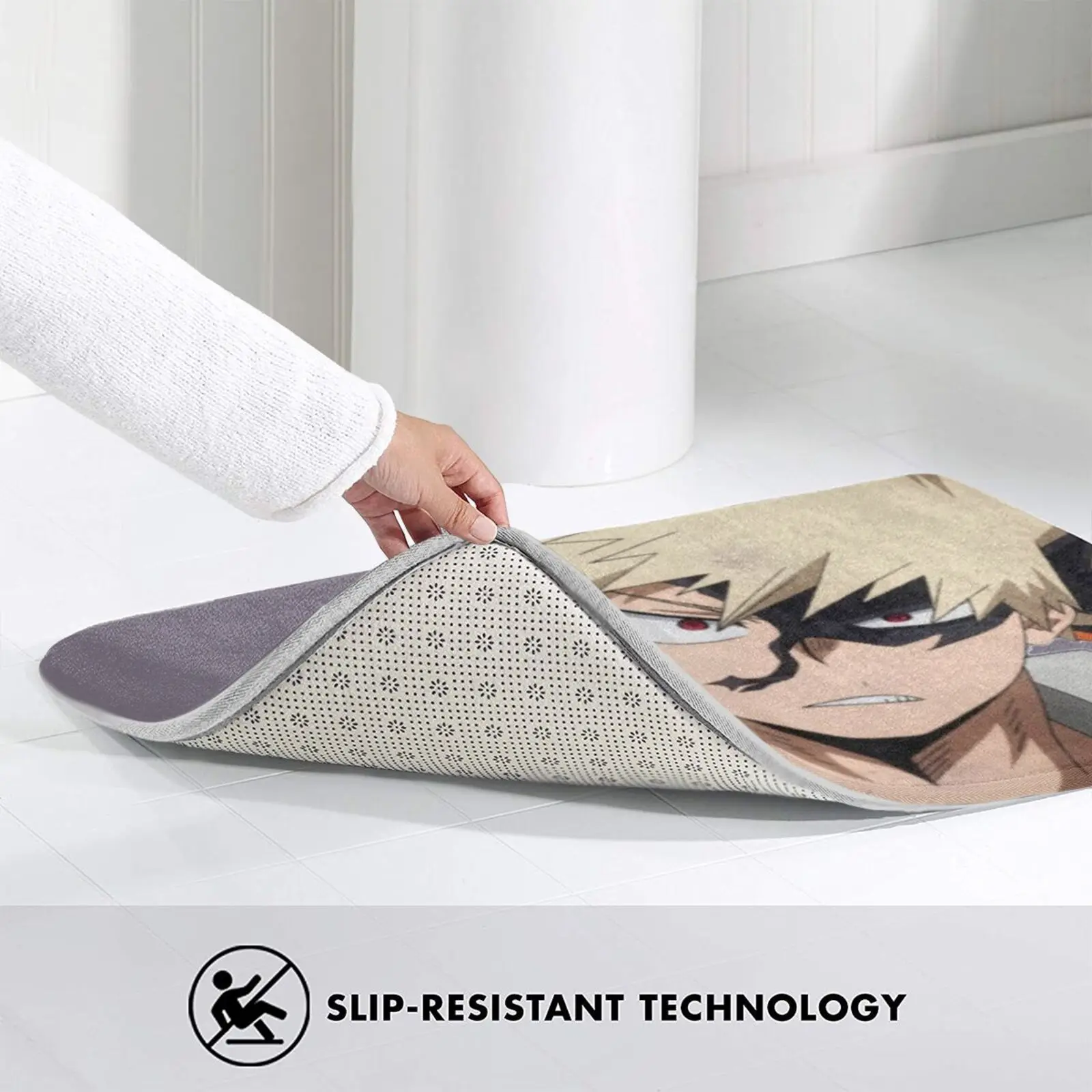 I Like Bakugo's Carpet Mat Rug Cushion Soft Non-Slip Katsuki Bakugo Katsuki Bakugou Bakugou Bakugo Ground Zero King image 6