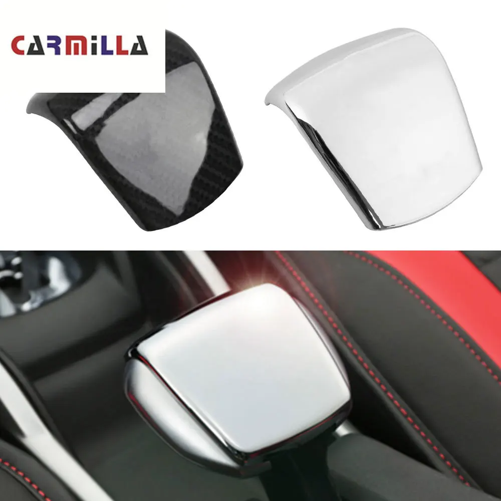 Carmilla Car Styling Handbrake Cover Fit for Peugeot 2008 2014 - 2019 Hand Brake Decoration Trim Sticker Accessories