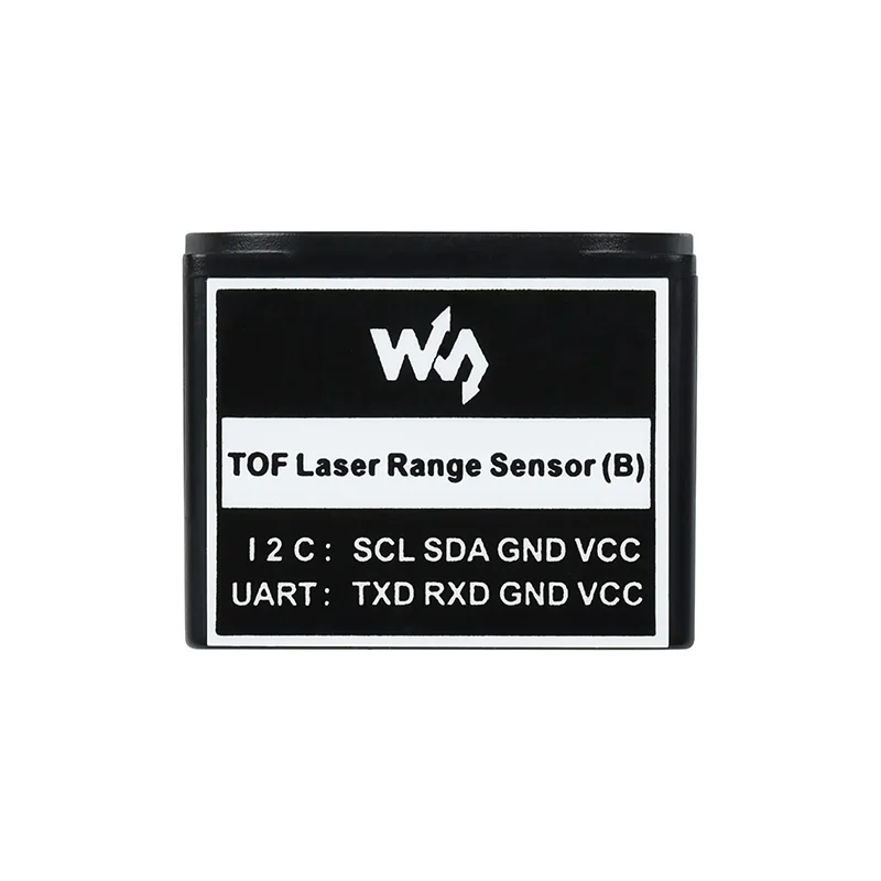 Tempo do tempo do tempo do vôo do laser variando sensor de radar módulo uart porta serial i2c interface comunicação