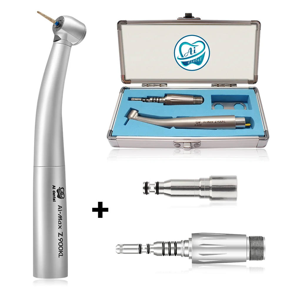 

Dental High Speed Handpiece Standard Head Ceramic Bearings Turbine B2 Led Coupling Oiling Maintain Tools AI-Z900KL-KCL2