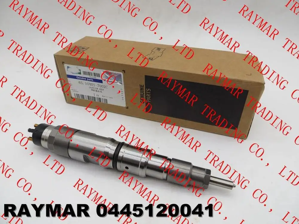 Genuine Brand New Diesel Common rail injector 0445120041 for DV11 65.10401-7002C, 65.10401-7002