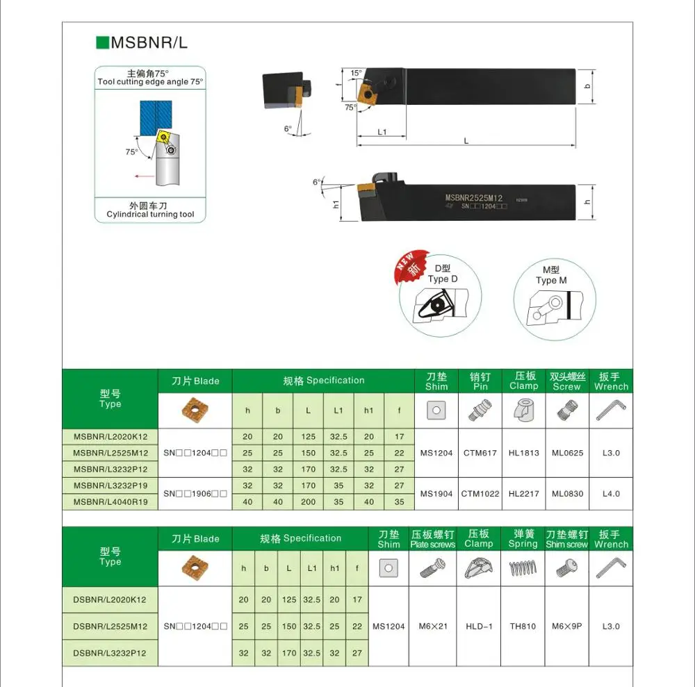BEYOND MSBNR4040 MSBNR4040R19 MSBNL4040R19 MSBNR MSBNL 4040 Cortador de torno para torneamento porta-ferramentas CNC Máquina-ferramenta externa CNC