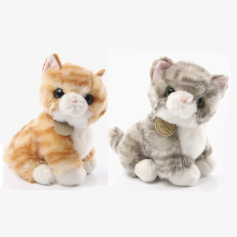 Плюшевая игрушка Аврора, кошка, мягкая набивная мультяшная котенок, кукла, кошка, животное, дети, день рождения, новый год, Рождество, мягкие подарки