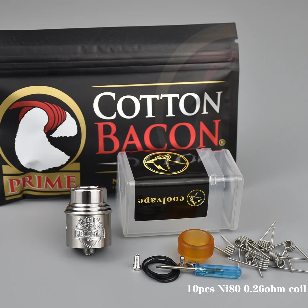 Coolvape Apocalypse GEN 2 RDA Mechlyfe Style RDA with Squonk BF PIN SS 316 Replaceable Tank vape atomizer