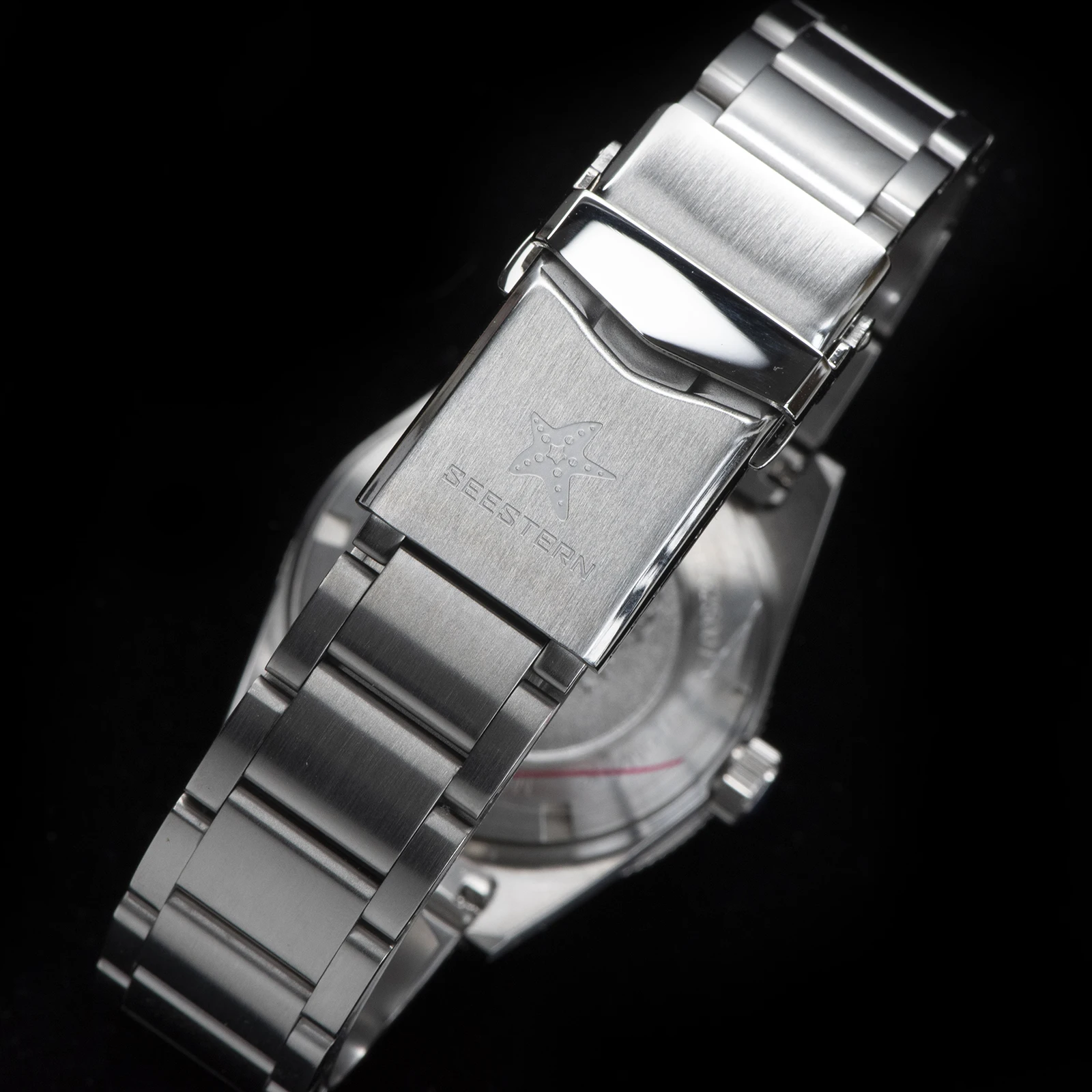 SEESTERN 62MAS Diving Watch Men Automatic Mechanical Wristwatch Luminous Bezel Waterproof NH35 Movement Sapphire Glass Bracelet