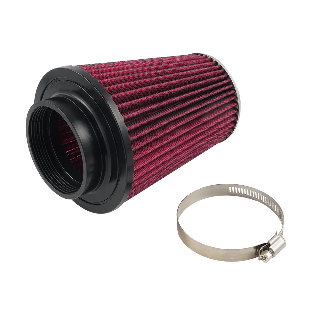 ATV Air Filter High Flow Inlet Air Intake Round Cone For Yamaha Raptor 700 2006-2011 2013-2024 2017 RAPTOR 700R 2011-2024