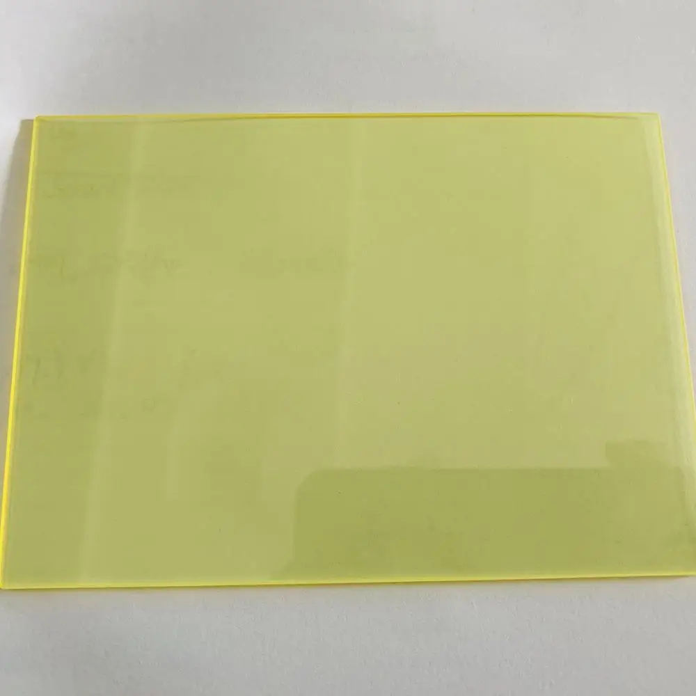 Dimensioni 100x100x2mm ogni tipo 2 pezzi 400nm e 420nm vetro filtro a passaggio lungo visibile e ir JB400 e JB420