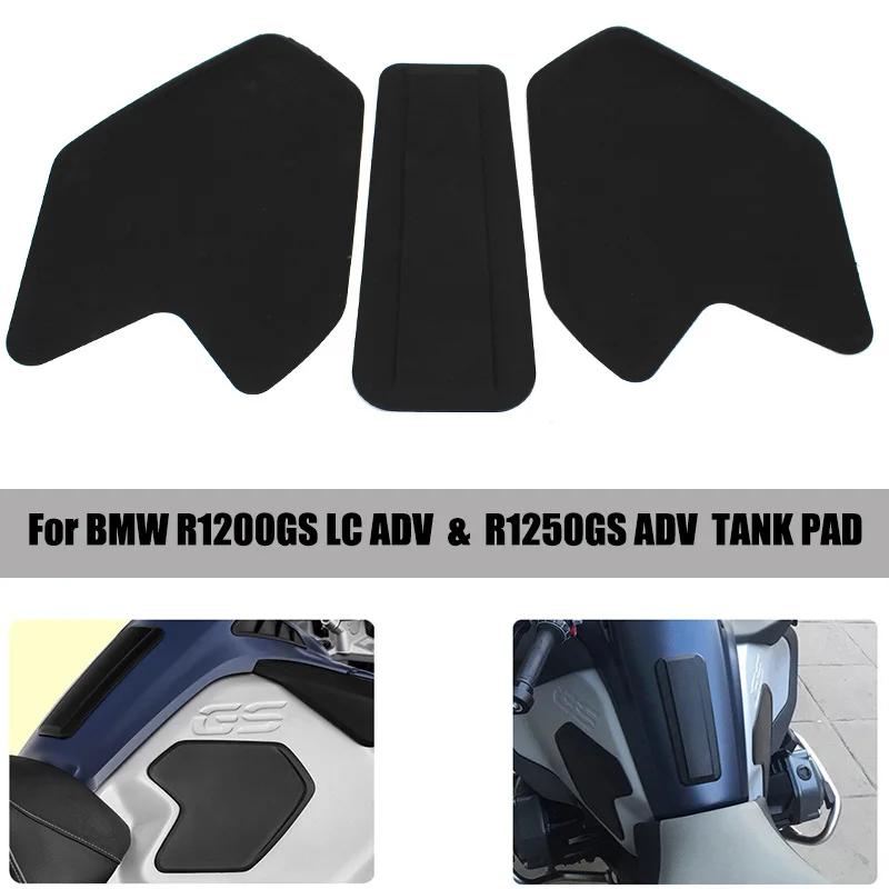 

For BMW R1200GS ADV LC 2014-2018 For R1250GS ADV 2019 Motorcycle Traction Gas Tank Oil Protector Pad Sticker Anti Slip Knee Grip