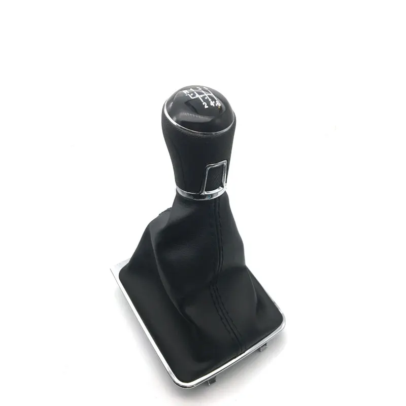 For Volkswagen VW Passat B7 2011 2012 2013 2014 2015 New 5 / 6speed Car Gear Shift Knob With Black Leather Boot 3AA711113A