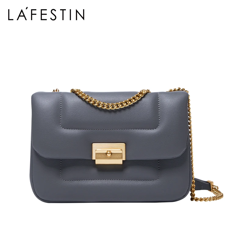 LA FESTIN Original New Fashion Luxury Bag Shoulder Chain Bag Small Square Women Bags Underarm Crossbody Handbag Trendy