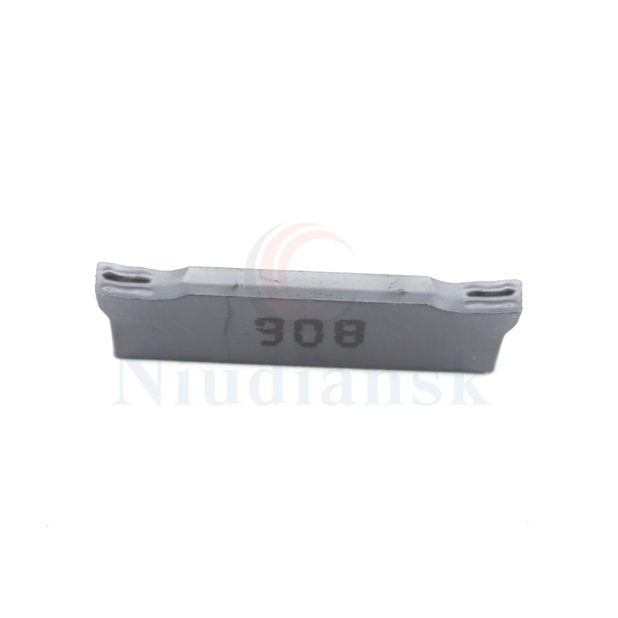 Herramientas de corte para torno de Metal, insertos de ranurado de carburo de alta calidad DGN 2002J IC907 DGN 2002J IC908, CNC, 10 Uds.