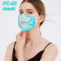 PC-03 protective mask High definition Anti-fog Shockproof Comfortable to wear outdoor Cycling sports laboratory face shield