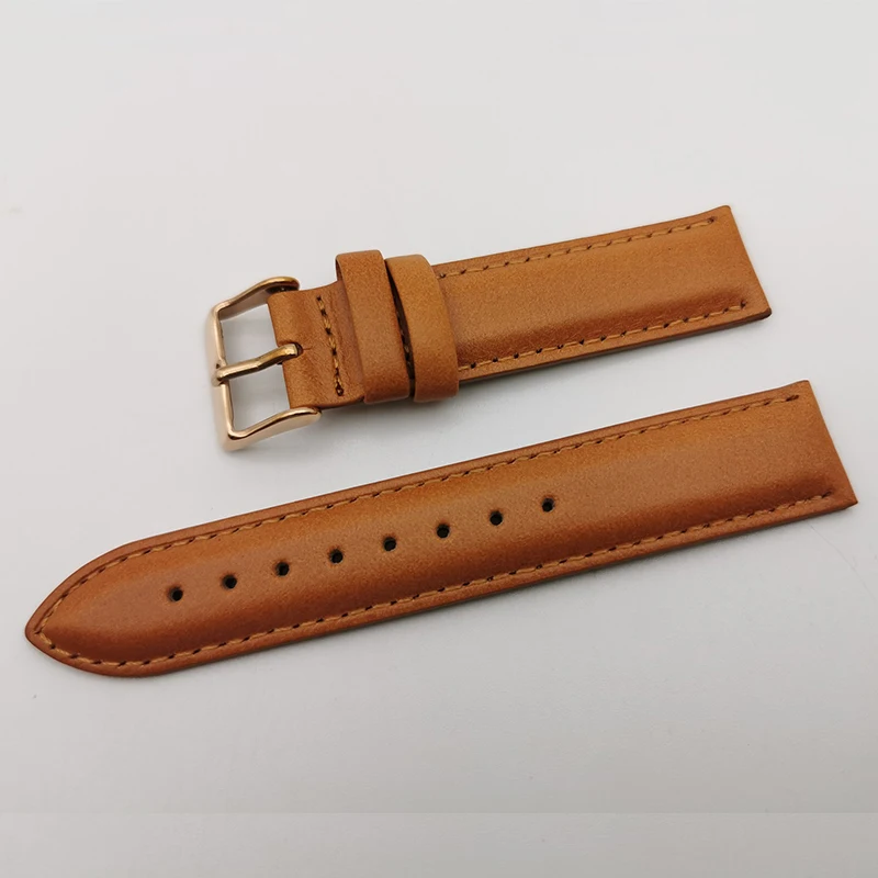 Calf leather strap   Leather strap 18mm20mm  special price