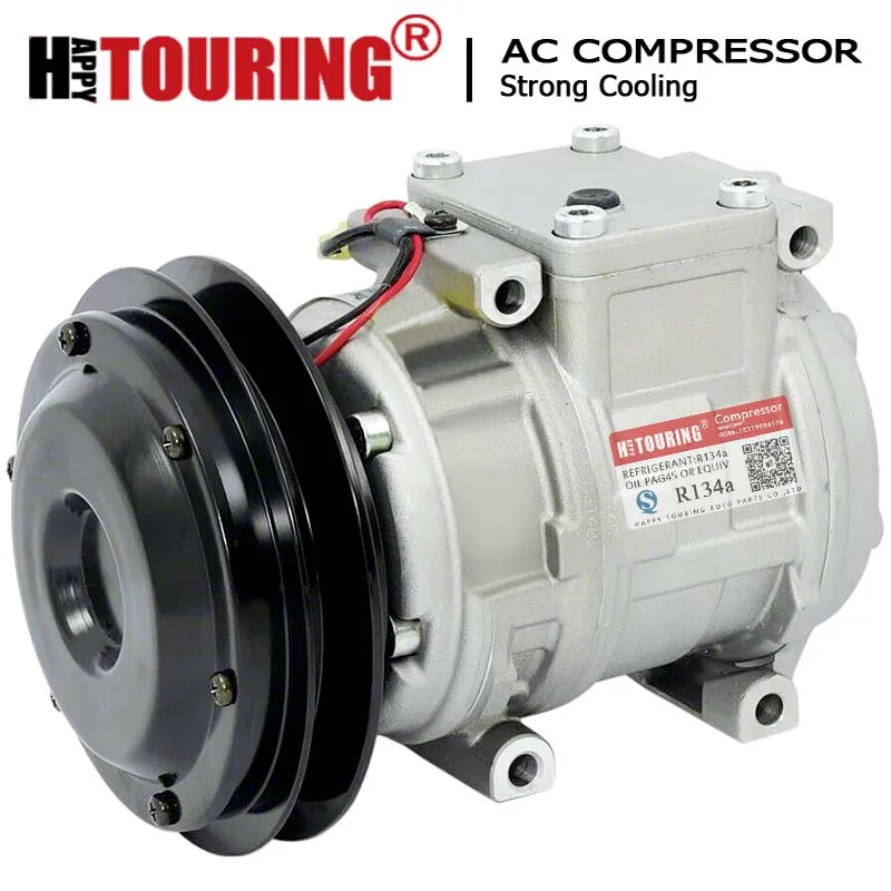 10PA15C AC Compressor for Denso Komatsu Kubota 447200-1741 Farm & Off Road 4472000240 447200-0240 4472000246 447200-0246