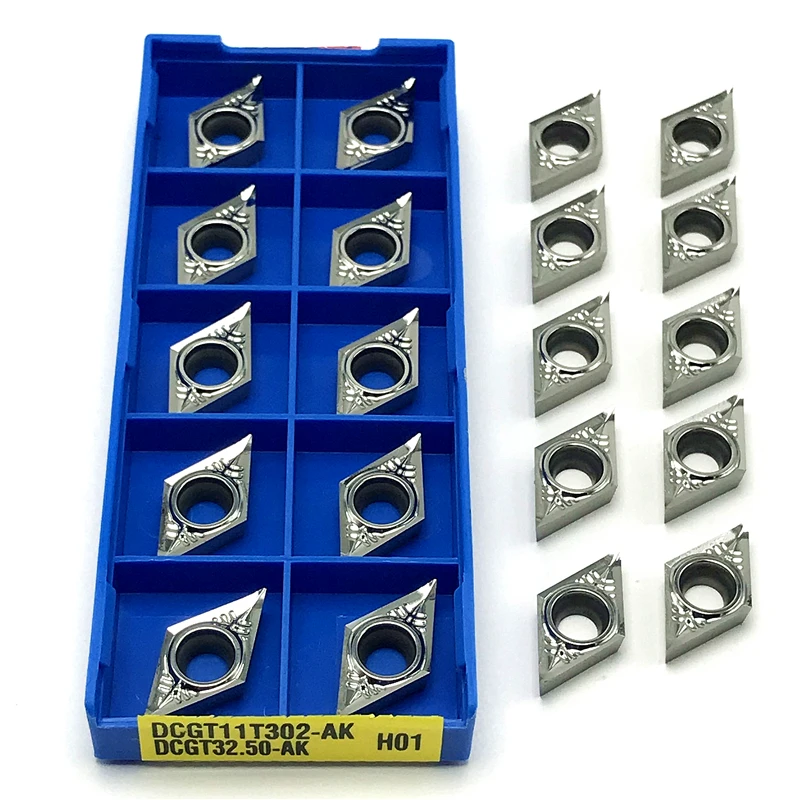 Dcgt11t302 Ak H01 Aluminium Draaigereedschap Draai Inzetstuk Draaibank Gereedschap Cnc Koper Aluminium Houtverwerking
