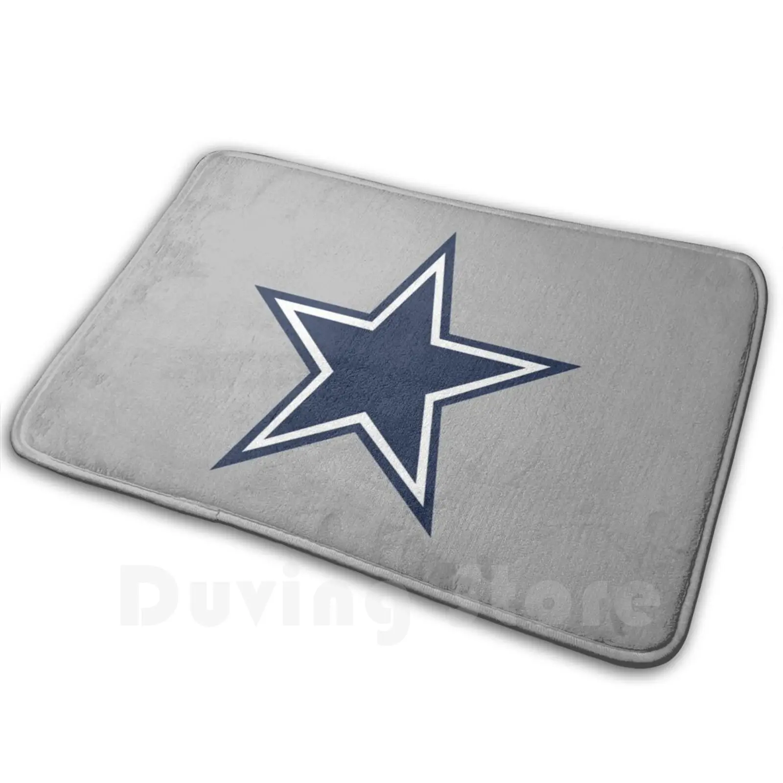 Cowboy Star Mat Rug Carpet Anti-Slip Floor Mats Bedroom Quarantine 2020 Cant Catch Anything Cowboy Big D Nurse Nurse Nurse