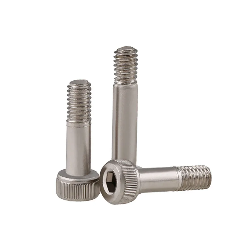 Grade 12.9 Partially Threaded Cup Head Socket Screws Half Tooth Inner Hexagon Bolts Nickel Plating/Black