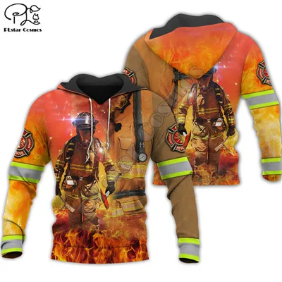 

PLstar Cosmos Firemen Firefighters Suit Super Hero Casual Tracksuit Unisex 3DPrint Zipper/Hoodies/Sweatshirt/Jacket/Men/Women 10