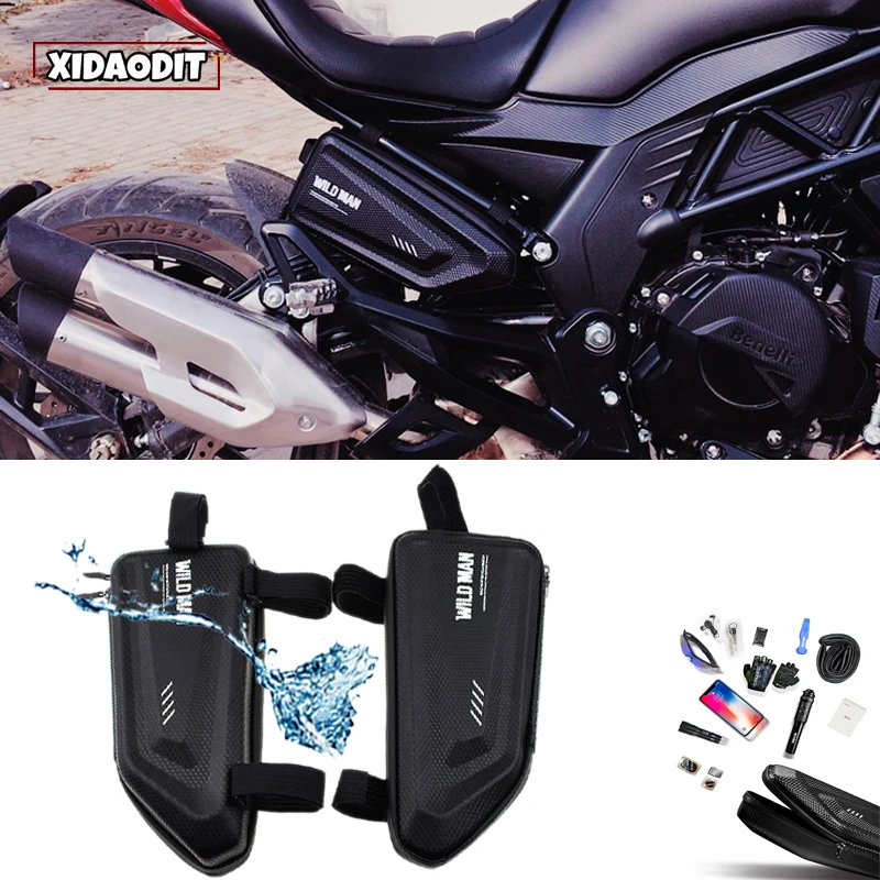 

Motorcycle Waterproof Hards Shell Side Bag Package Tool Bag for CFMOTO 400NK 650NK 150NK 250NK 400GT 650TR-G 650MT CF500 CF600 X