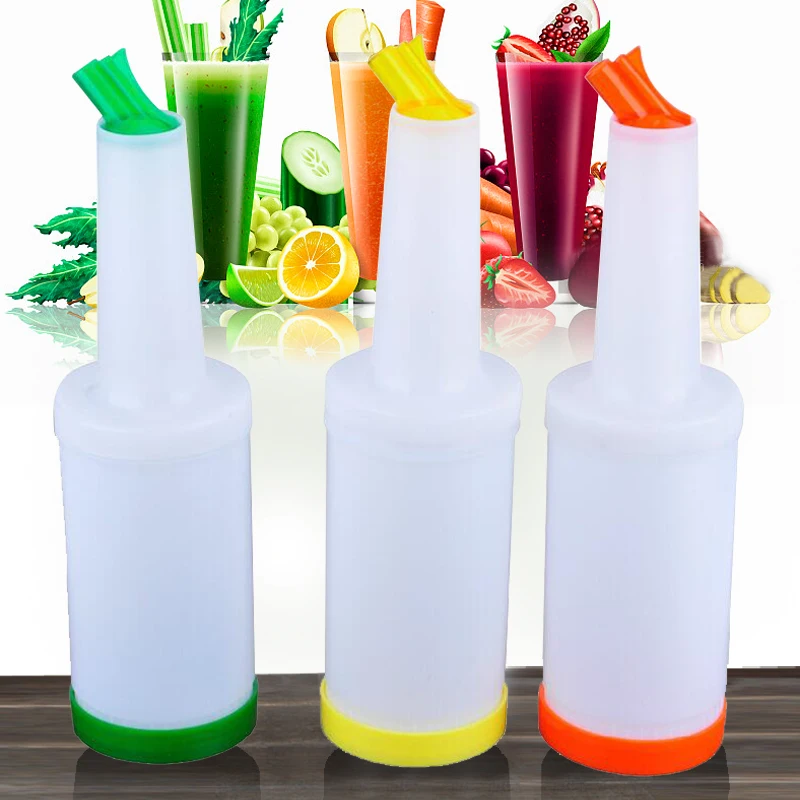 Plastic Fruit Juice Bucket, Water Bottles, Beverage Dispenser, Tea Pot with Lid, Kitchen Drinkware