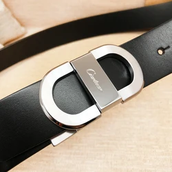 2023 Ciartuar official store new design belt high quality for men genuine leather first layer luxry buckle free shipping