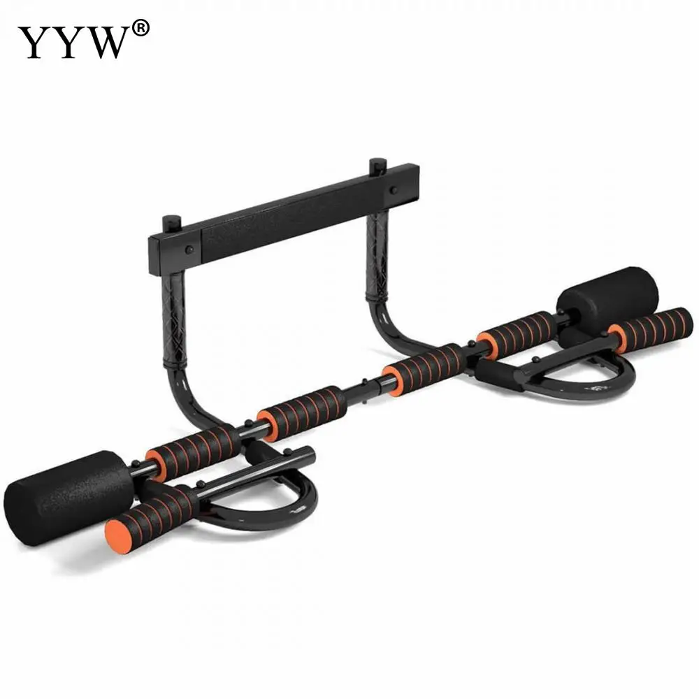 YYW Door Horizontal Bars Steel Home Gym Multi Workout Push Up Pull Up Training Bar Sport Fitness Sit-ups Equipments Heavy Duty