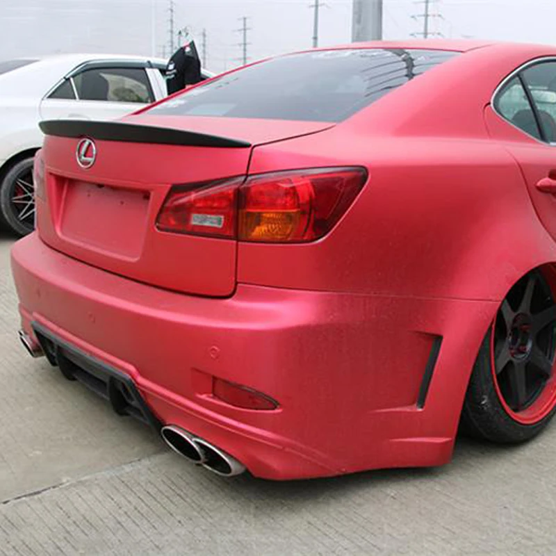 Fit for Lexus IS250 IS300 IS350  2008 2009 2010 2011 2012 2013 ABS Plastic Unpainted Primer Color Exterior Rear Wing Spoiler