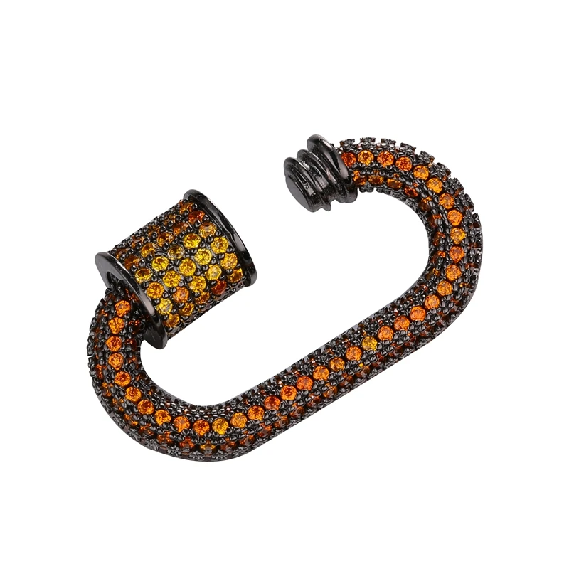 Juya DIY Neue Designer Kostüm Schmuck Machen Liefert Handgemachte Dekorative Anhänger Karabiner Verschluss Schraube Lock Verschlüsse Großhandel – Detail 9