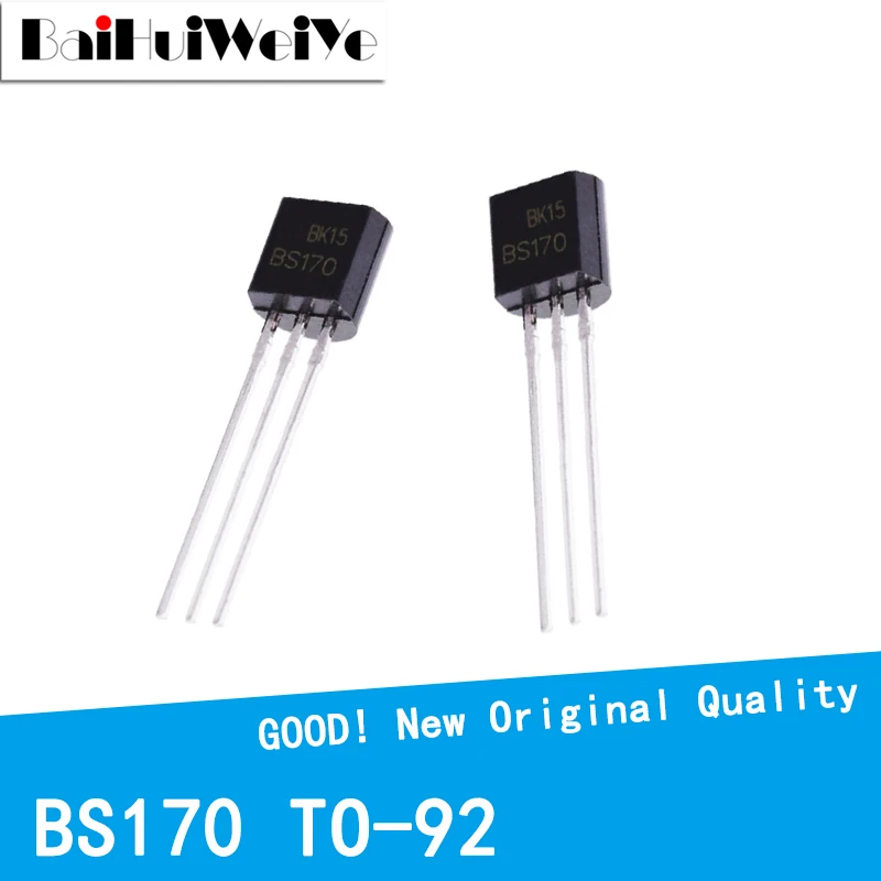 10PCS/LOT BS170 BS107 BS208 BS250 A ARL1G TO-92 N-CH Triode Transistor New Good Quality Chipset