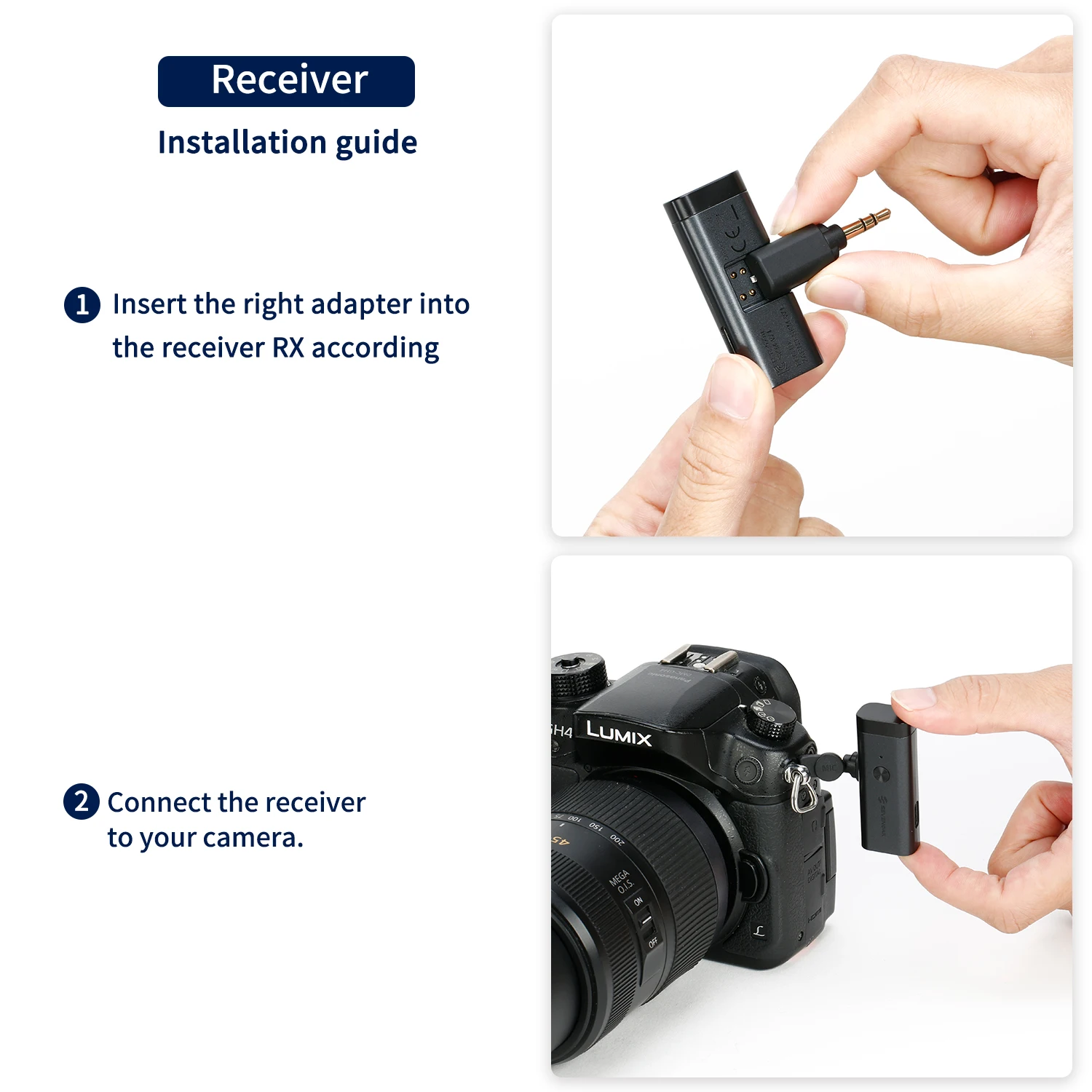 Sevenoak SKM-W1 2.4GHz microfono Lavalier Wireless a condensatore per PC Mobile iPhone Android Streaming registrazione Youtube