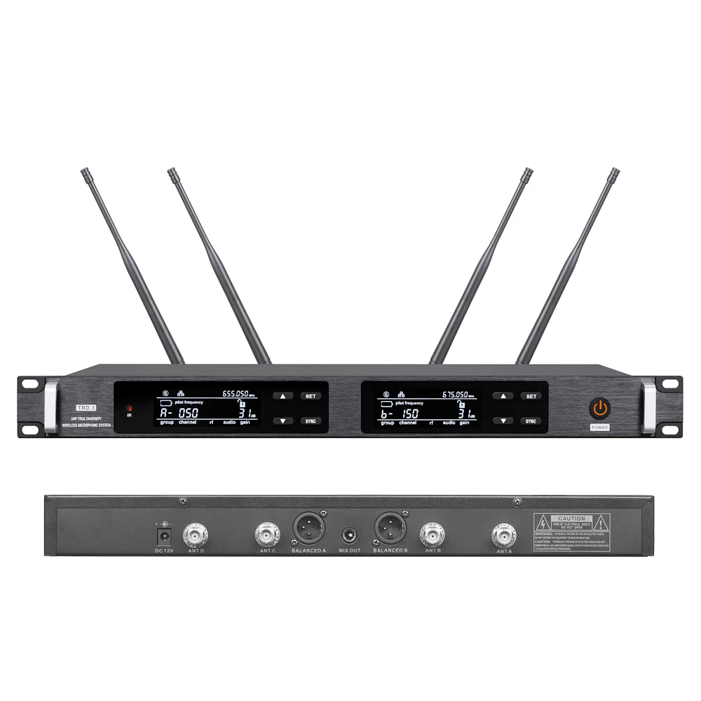 Professional ULXD4 Digital Wireless Top Quality Condenser Microphone KSM9 System KSM8 SKM9000 True Diversity Aerial 500m Range