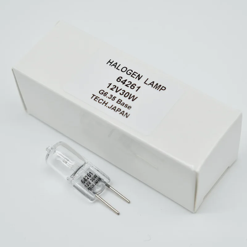 12V 30W 64261 hlx 12V30W G6.35 ophthamic bulb 64261 12v 30W ACP-5/6/7 Zeiss Leica microscope slit lamp