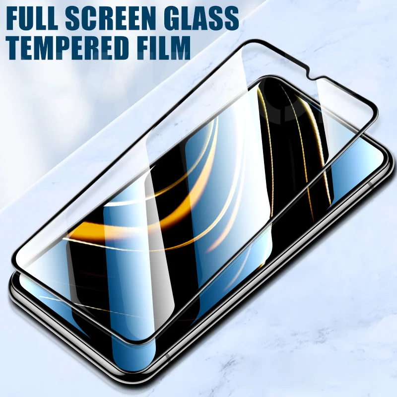 9D Tempered Glass For Xiaomi Mi 10 10T 11 Lite 11X 11T Pro 10i 11i Protective Glass Poco X3 X2 M3 M2 F3 C3 F3 F1 Screen Film