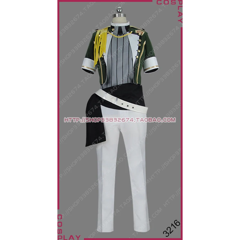 

Star-Myu Starmyu Tatsumi Rui Sawatari Eigo Ugawa Akira Toraishi Izumi Inumine Seishiro Chameleon Star Ver. Cosplay Costume S002