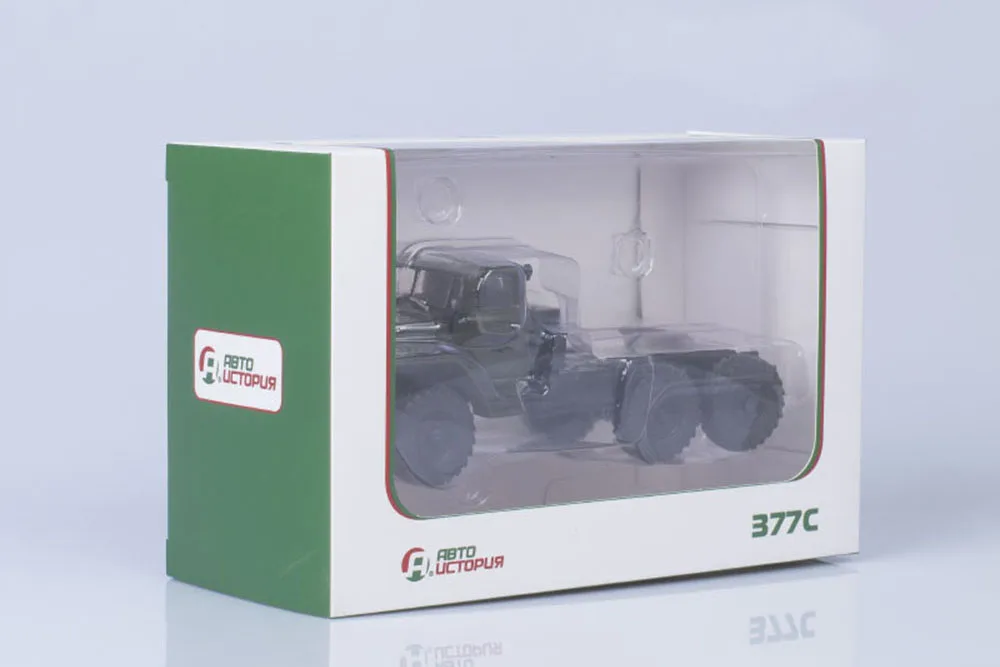 NEW 1 43 Scale URAL 377C 6X4 TRIPLE TRUCKER 1965 USSR Diecat tractor By EAC AUTOHISTORY for collection gift